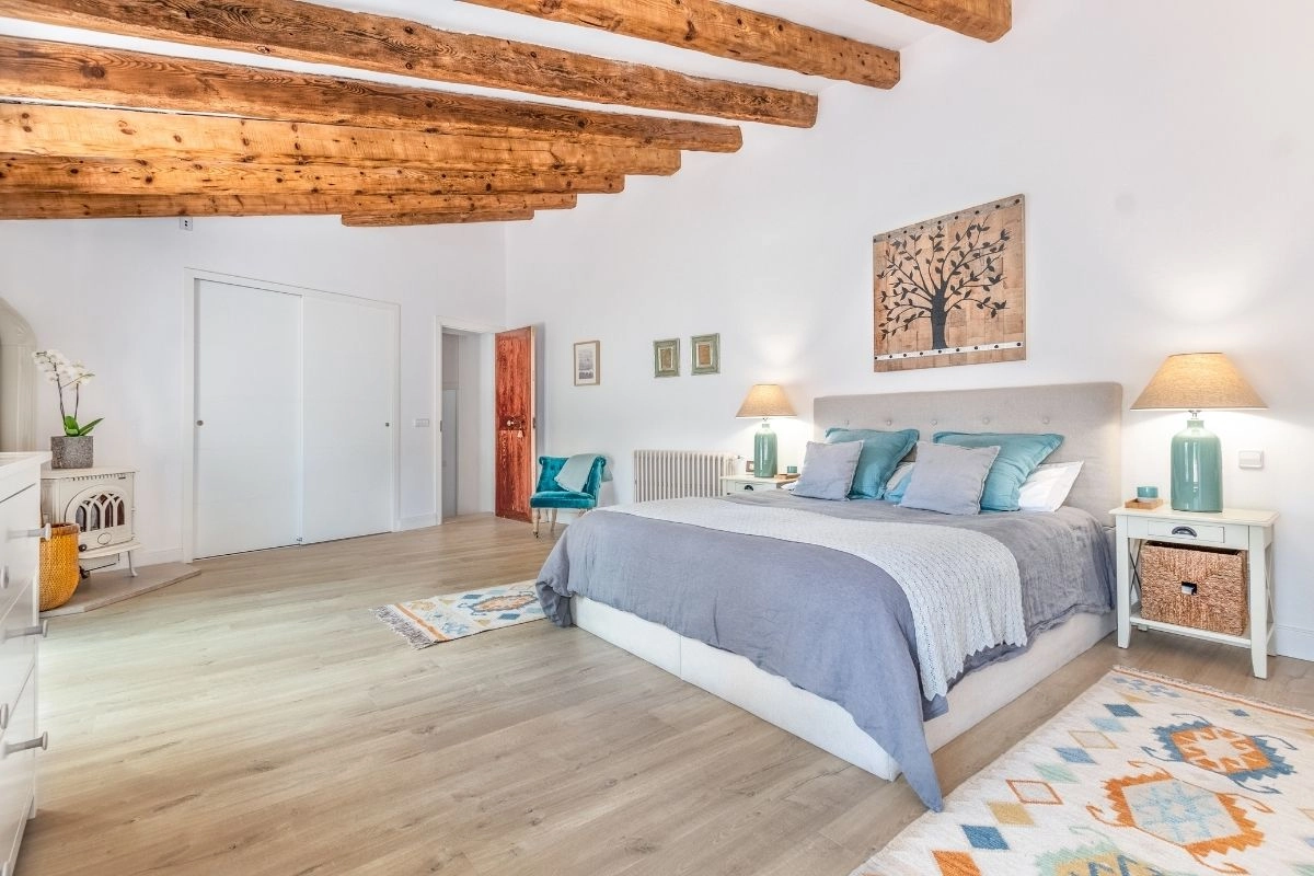 Bedroom of Villa Puigpunyent