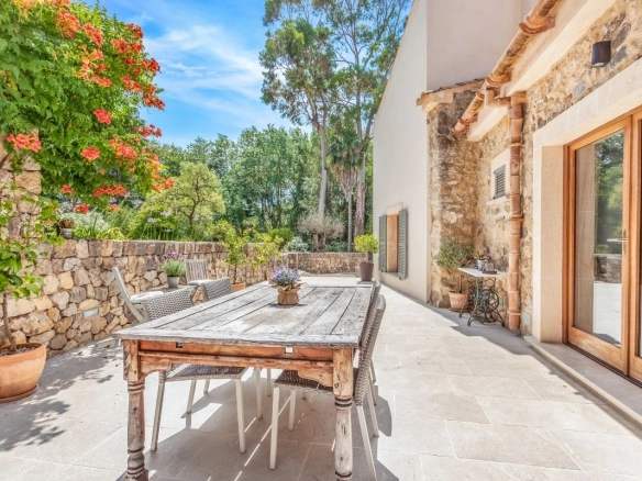 Garden of Villa Puigpunyent