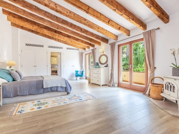 Bedroom of Villa Puigpunyent