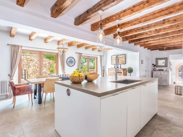 Kitchen of Villa Puigpunyent