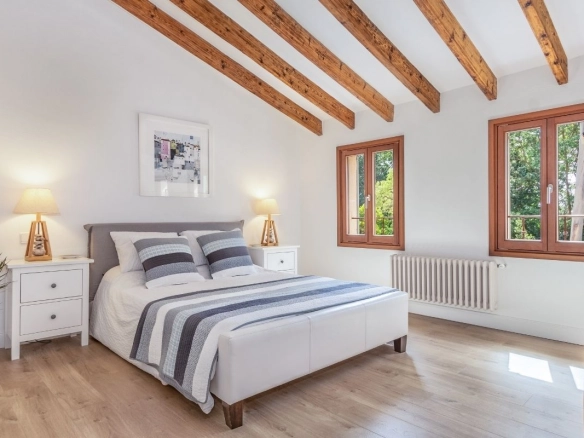 Bedroom of Villa Puigpunyent