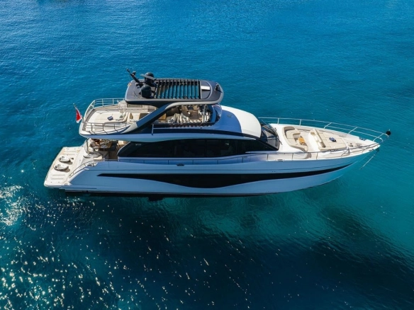 Charter yacht Princess Y72 Prince of Peace in the Balearics