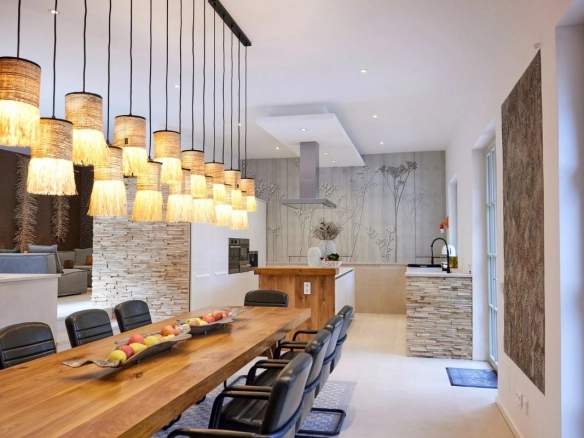 Finca Rosa Blanca dining room