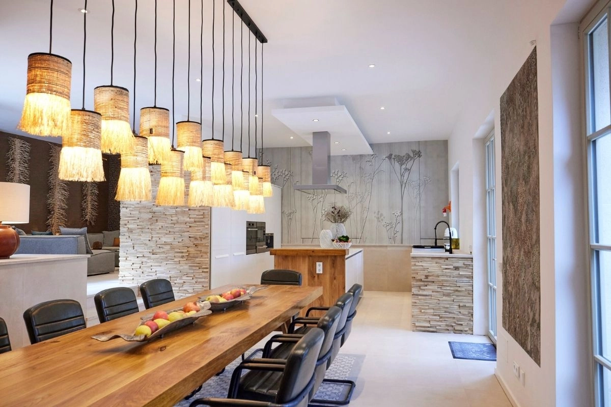 Finca Rosa Blanca dining room