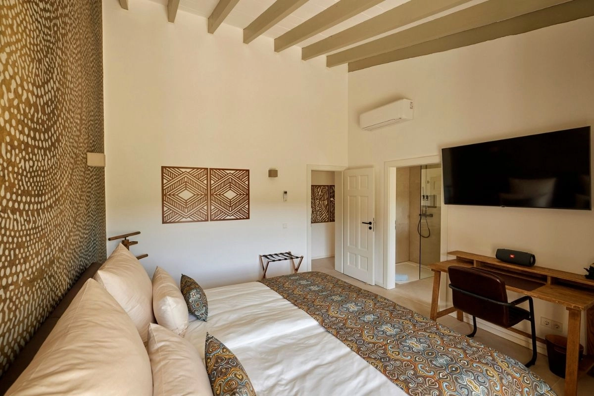 Finca Rosa Blanca guest bedroom