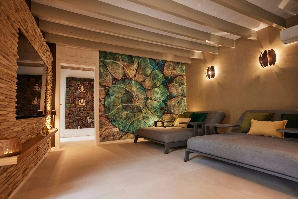 Finca Rosa Blanca TV area