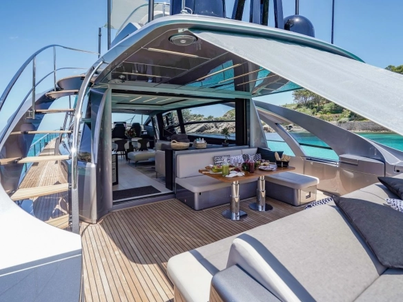 Pershing 8X Beyond in Ibiza