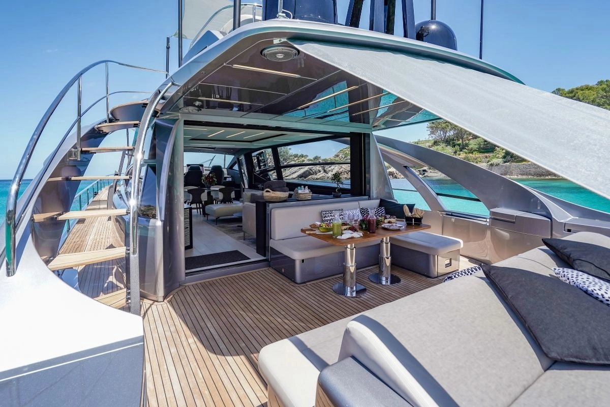 Pershing 8X Beyond in Ibiza