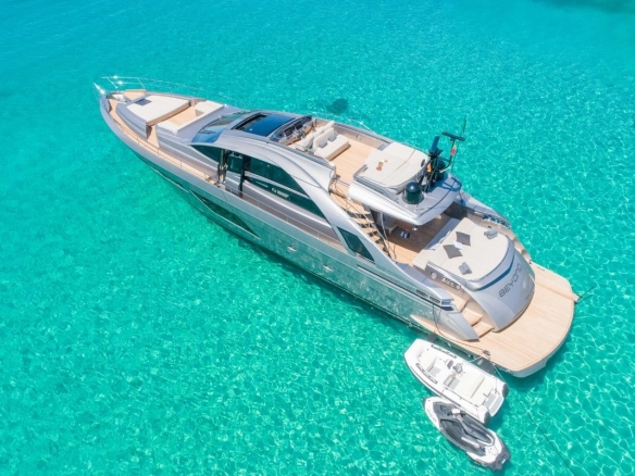 Pershing 8X Beyond in Ibiza