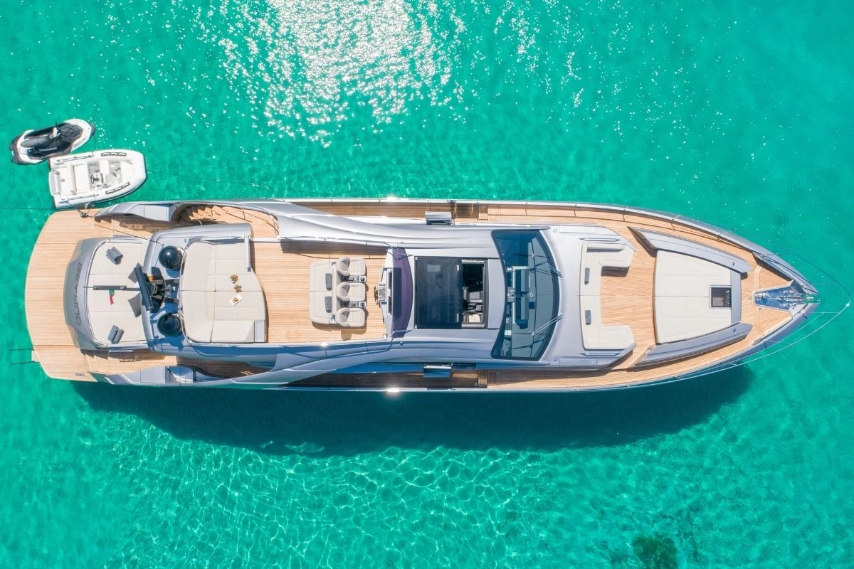 Pershing 8X Beyond in Ibiza