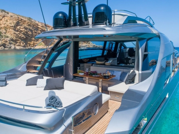Pershing 8X Beyond in Ibiza