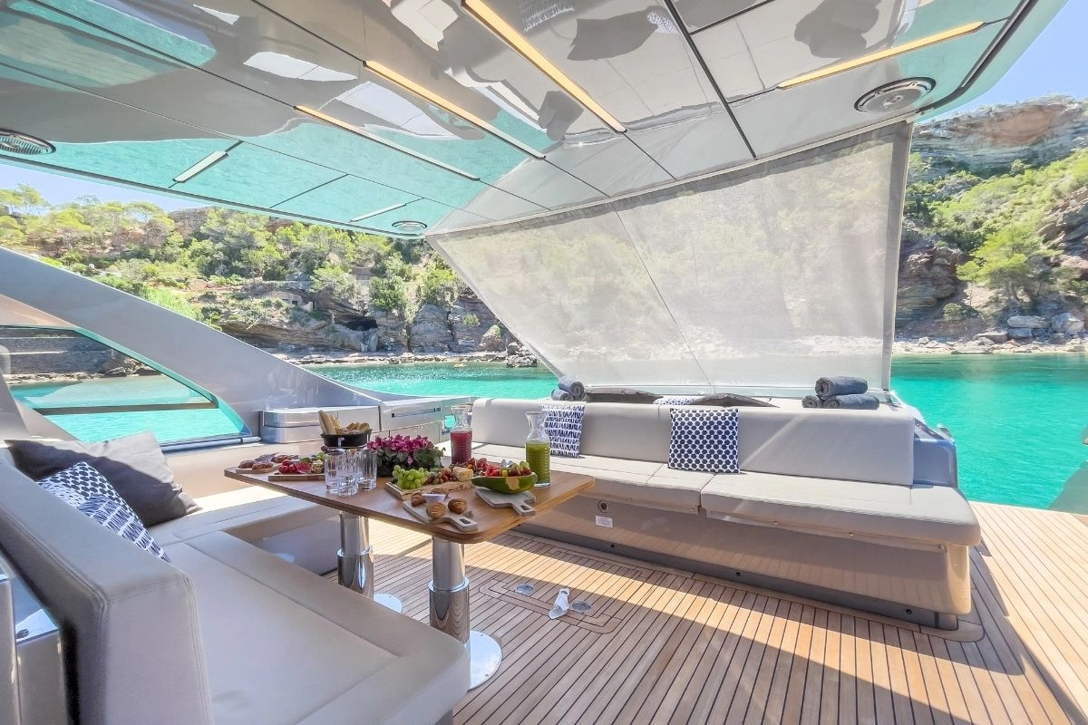 Pershing 8X Beyond in Ibiza