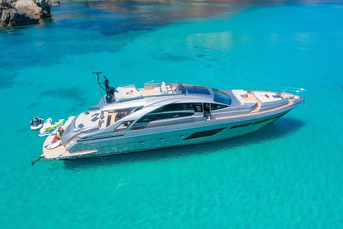 Pershing 8X Beyond in Ibiza