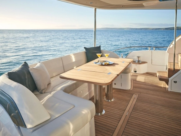 Princess Y72 Prince of Peace flybridge