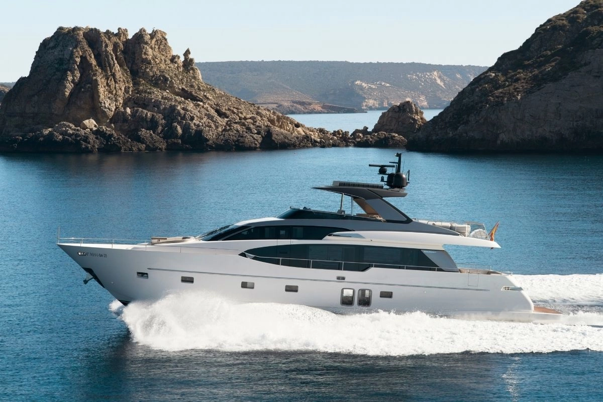 Sanlorenzo SX78 Aura I in the Balearic Islands