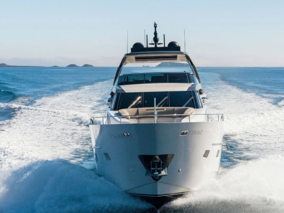 Sanlorenzo SX78 Aura I in the Balearic Islands