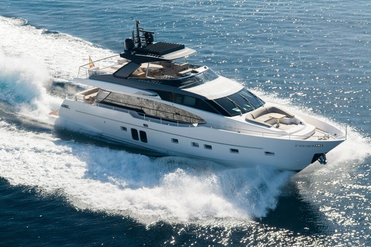 Sanlorenzo SX78 Aura I in the Balearic Islands