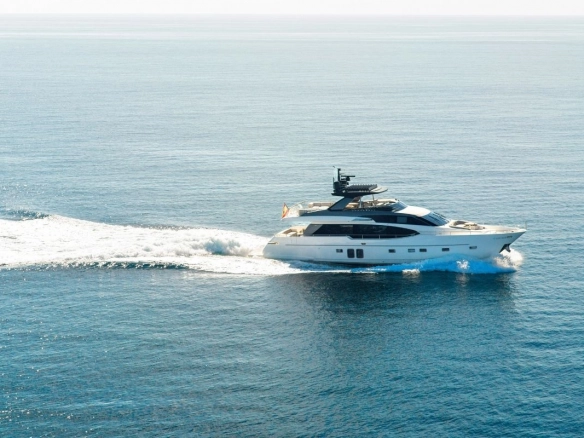 Sanlorenzo SX78 Aura I in the Balearic Islands