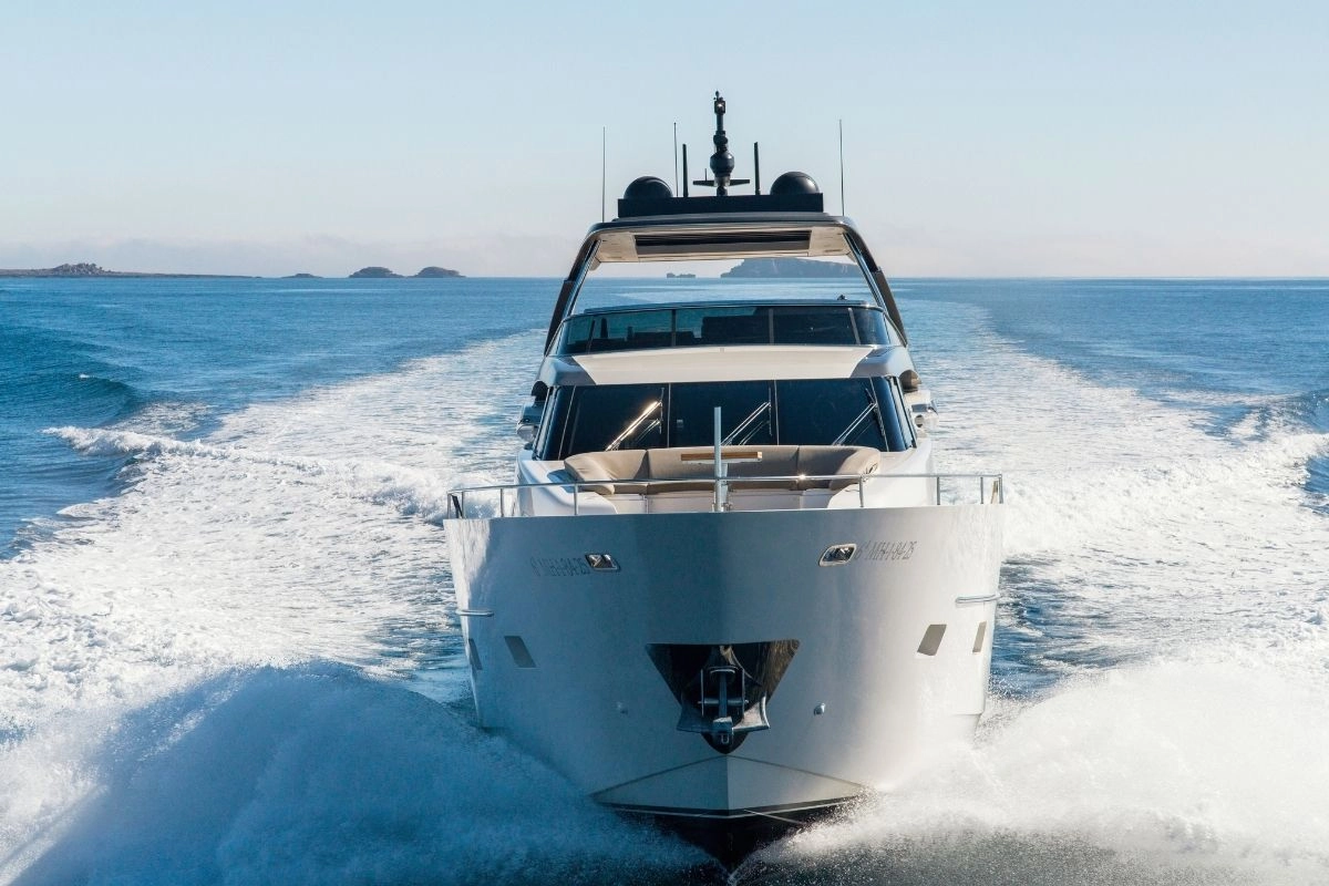 Sanlorenzo SX78 Aura I in the Balearic Islands