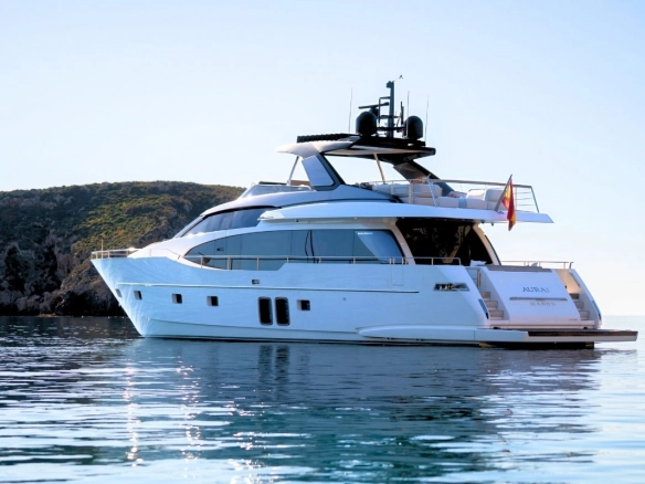 Sanlorenzo SX78 Aura I in the Balearic Islands
