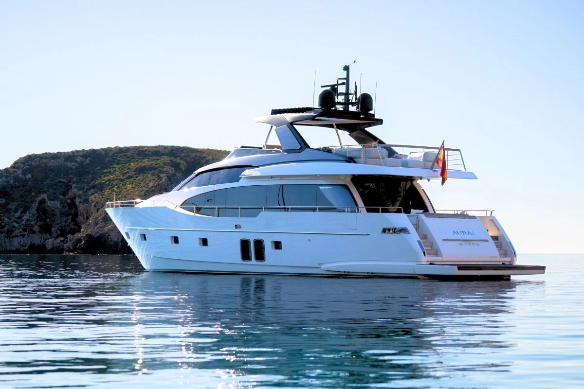 Sanlorenzo SX78 Aura I in the Balearic Islands
