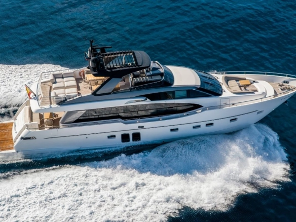 Sanlorenzo SX78 Aura I in the Balearic Islands