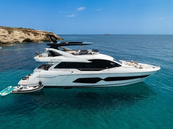 Sunseeker 76 Saahsa in Ibiza