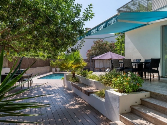 Villa Cala Portals garden