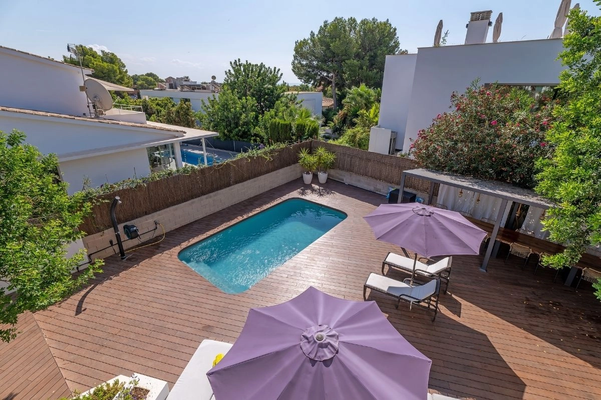 Villa Cala Portals garden