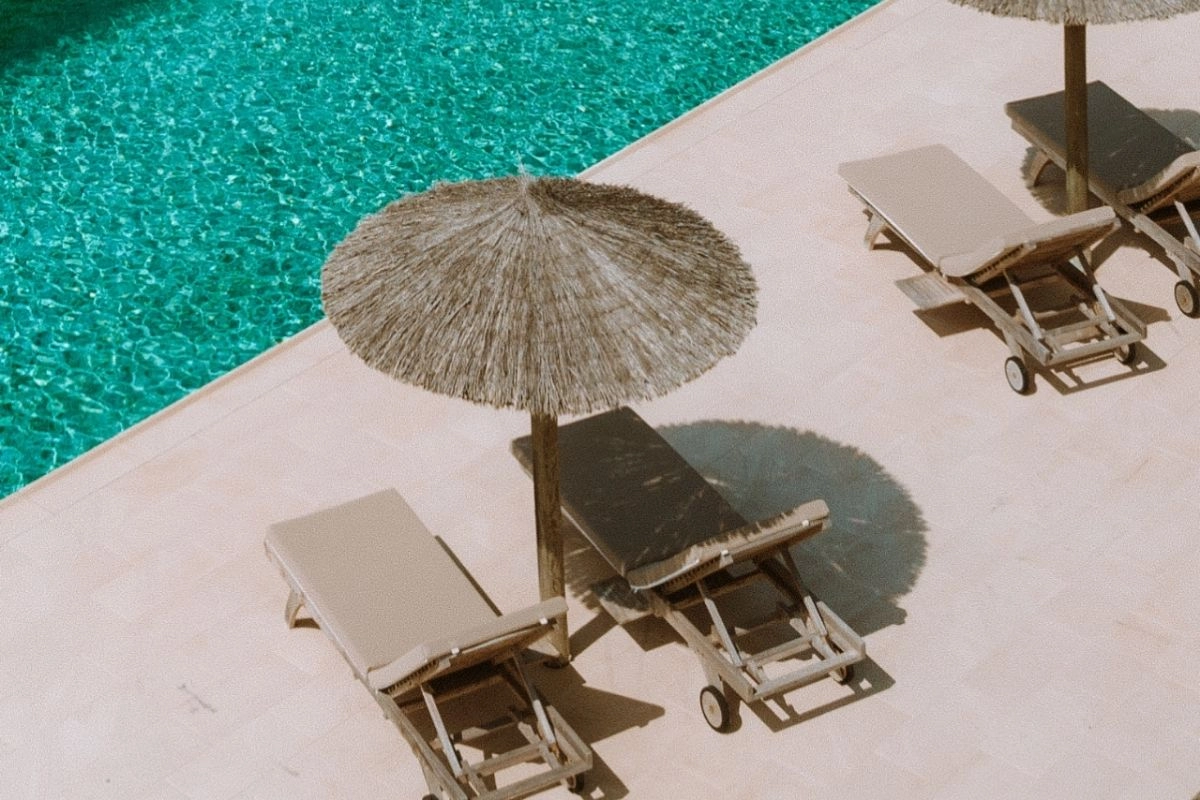 Pool of Villa Oro Portocolom Mallorca