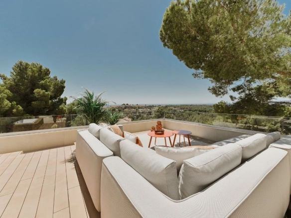 Villa Serenity outdoor lounge