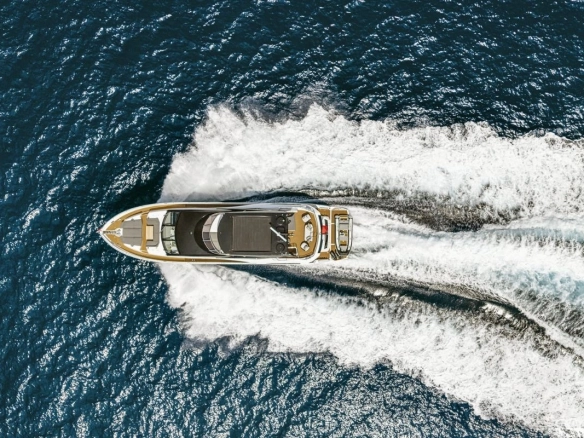 Sunseeker 88 Junior cruising in Mallorca