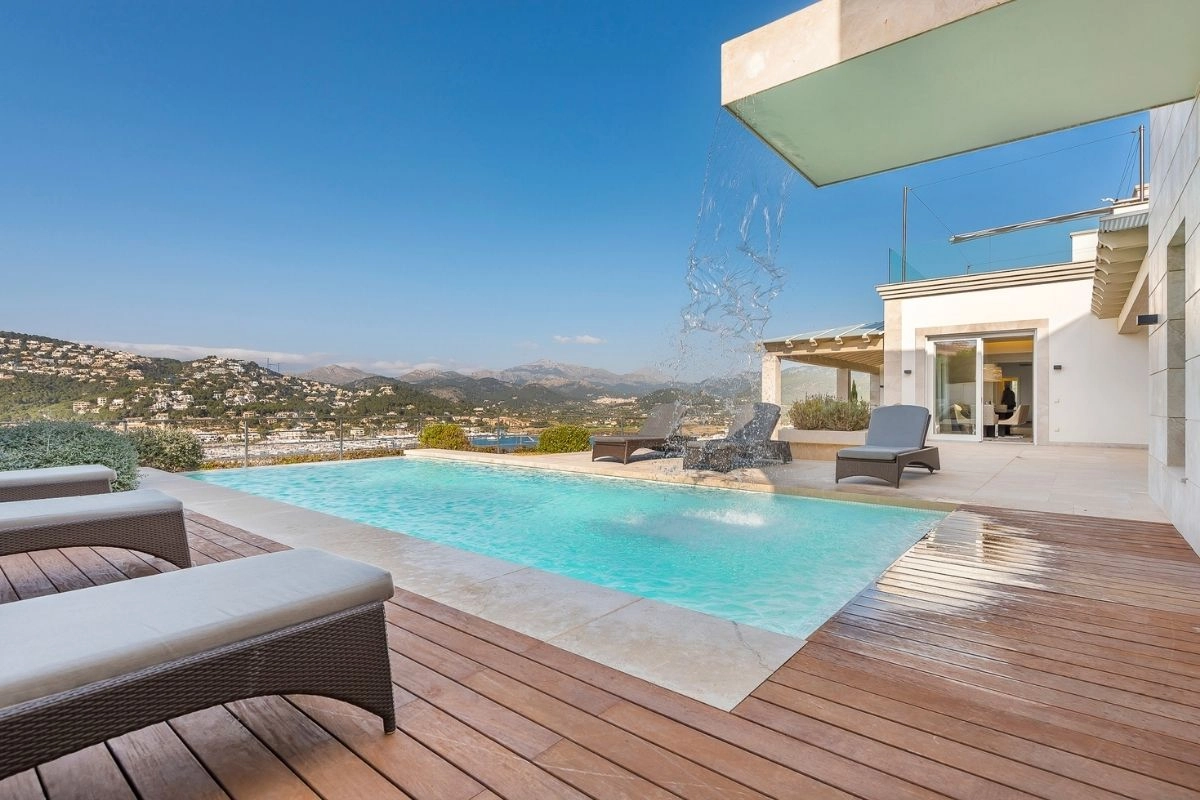 Pool of Villa Vista Mar y Vent in Port d'Andratx