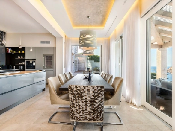 Dining area of Villa Vista Mar y Vent in Port d'Andratx