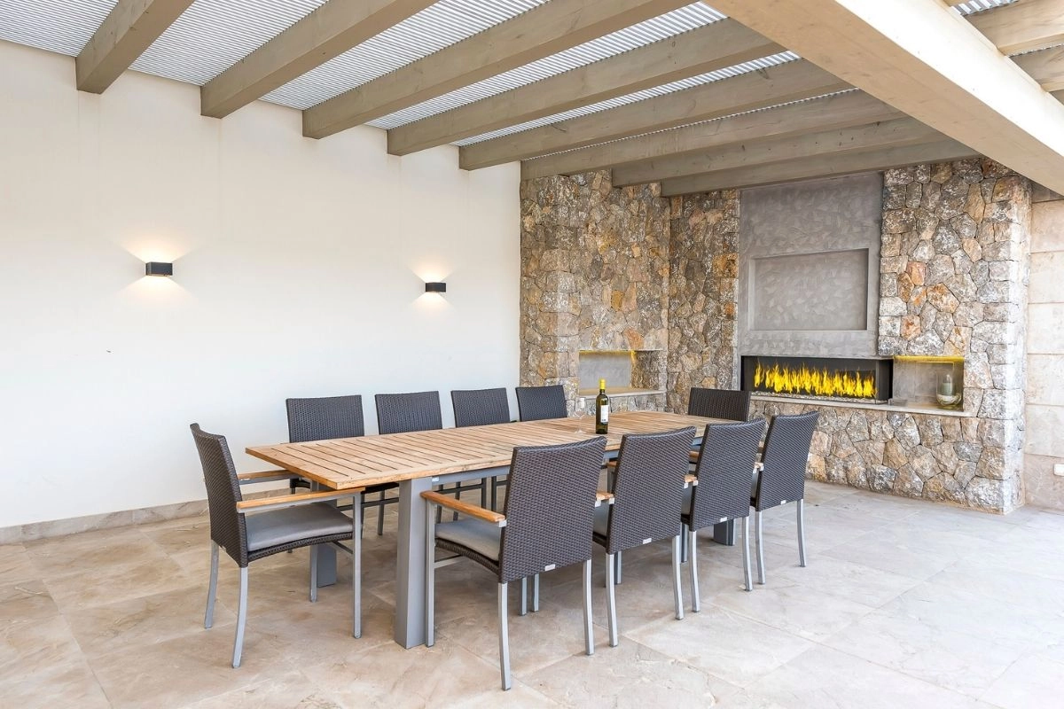 Dining area of Villa Vista Mar y Vent in Port d'Andratx