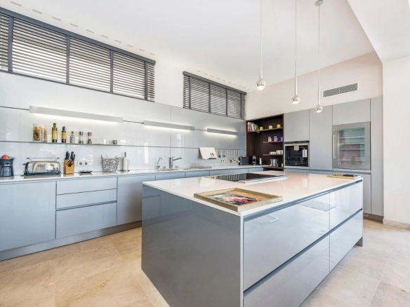 Kitchen of Villa Vista Mar y Vent in Port d'Andratx