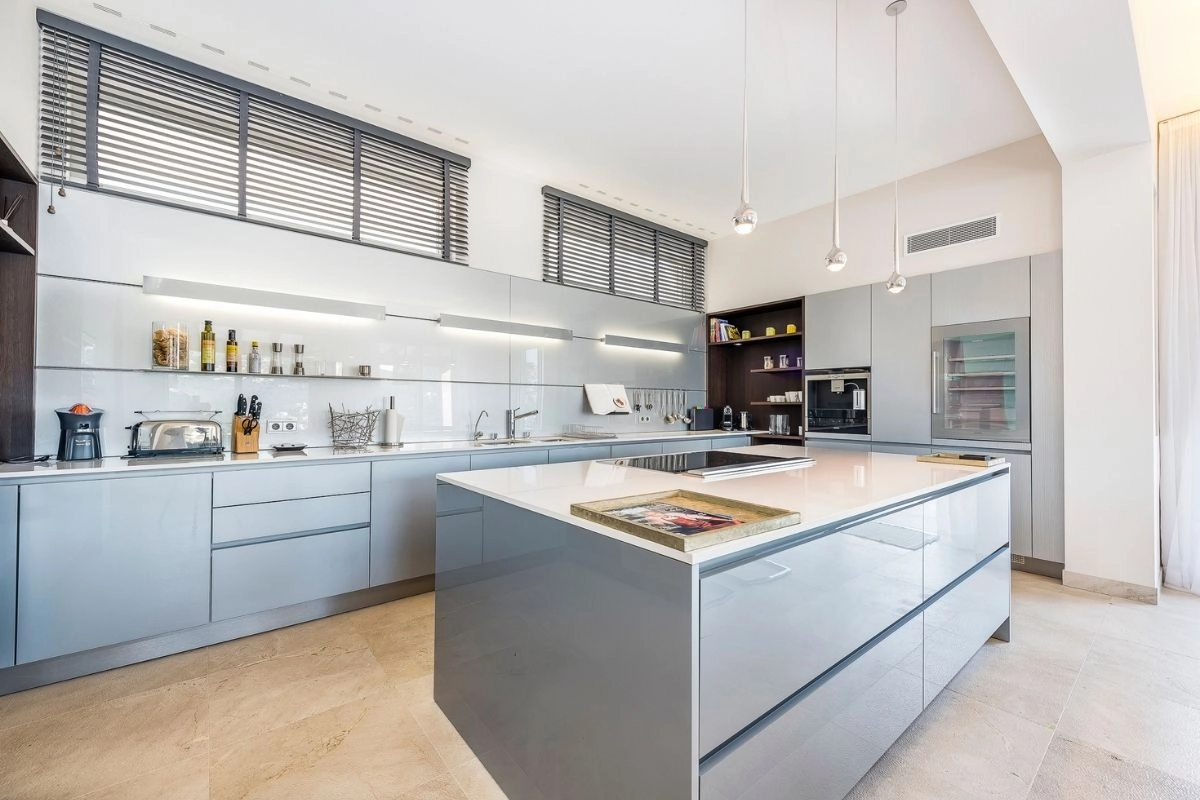 Kitchen of Villa Vista Mar y Vent in Port d'Andratx
