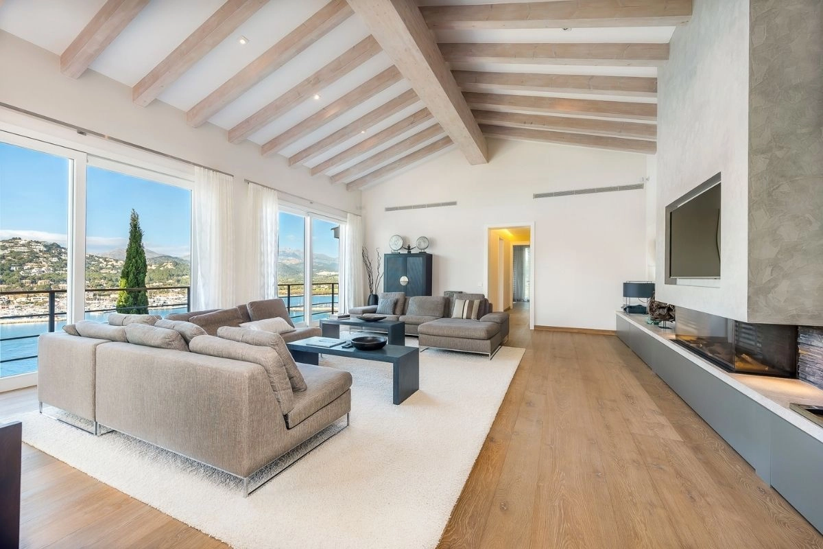 Salon of Villa Vista Mar y Vent in Port d'Andratx