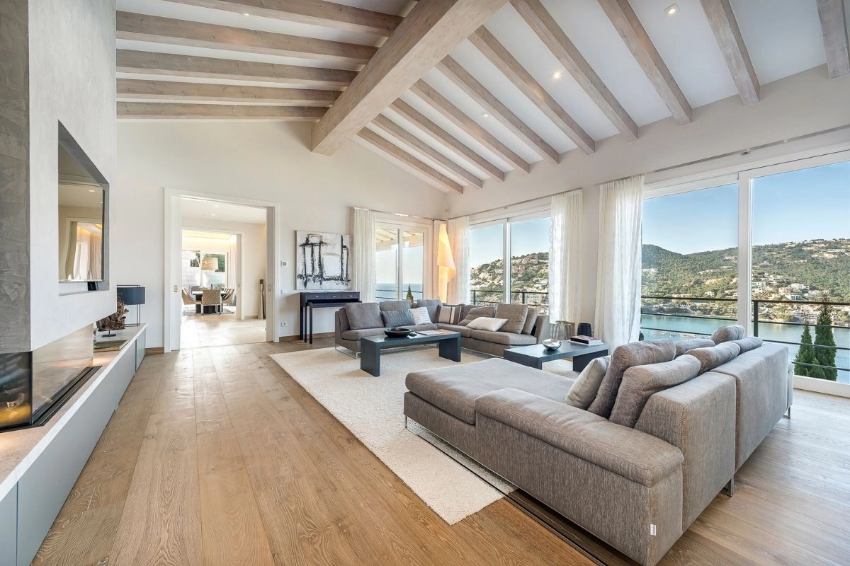 Salon of Villa Vista Mar y Vent in Port d'Andratx