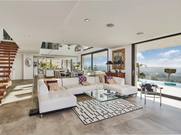 Living room of Villa Maravilles