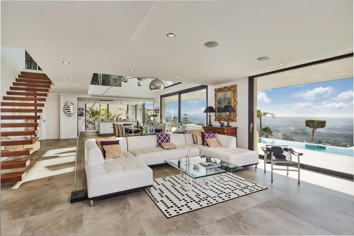 Living room of Villa Maravilles