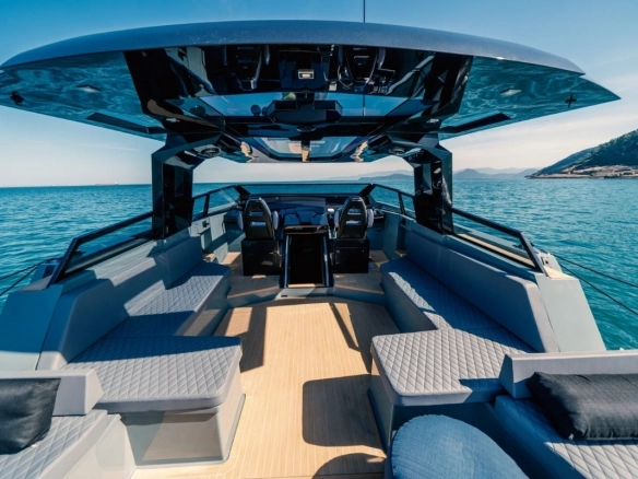 Charter yacht Okean 55 Q deck