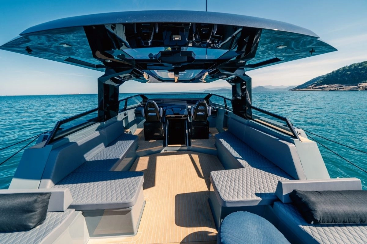 Charter yacht Okean 55 Q deck